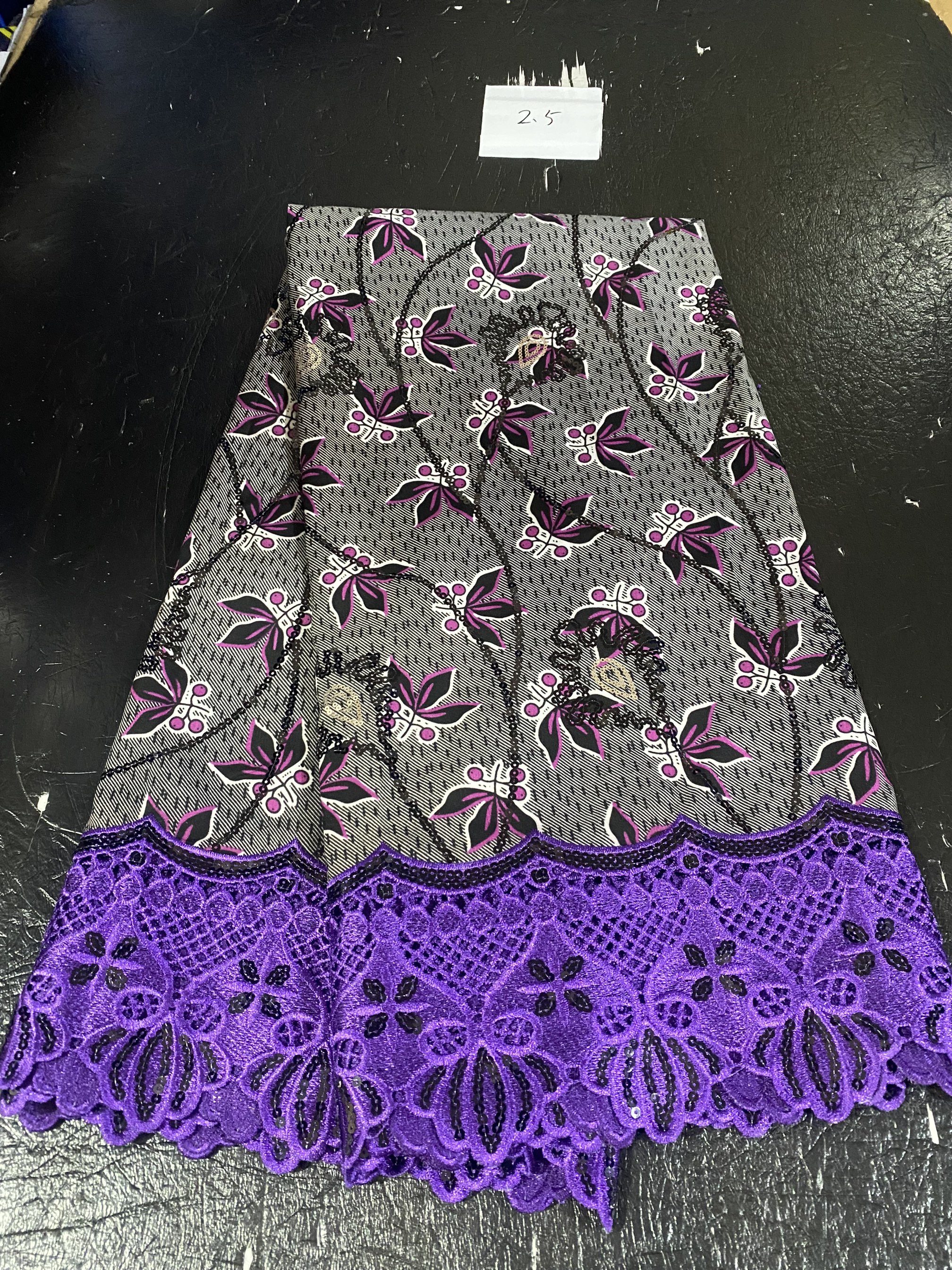 2.5yard African Wax Brocade La - African Ankara Print reseña y precio