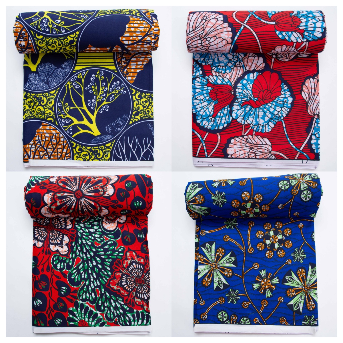 Nigeria Wax Fabric DIY Block D - African Ankara Print reseña y precio