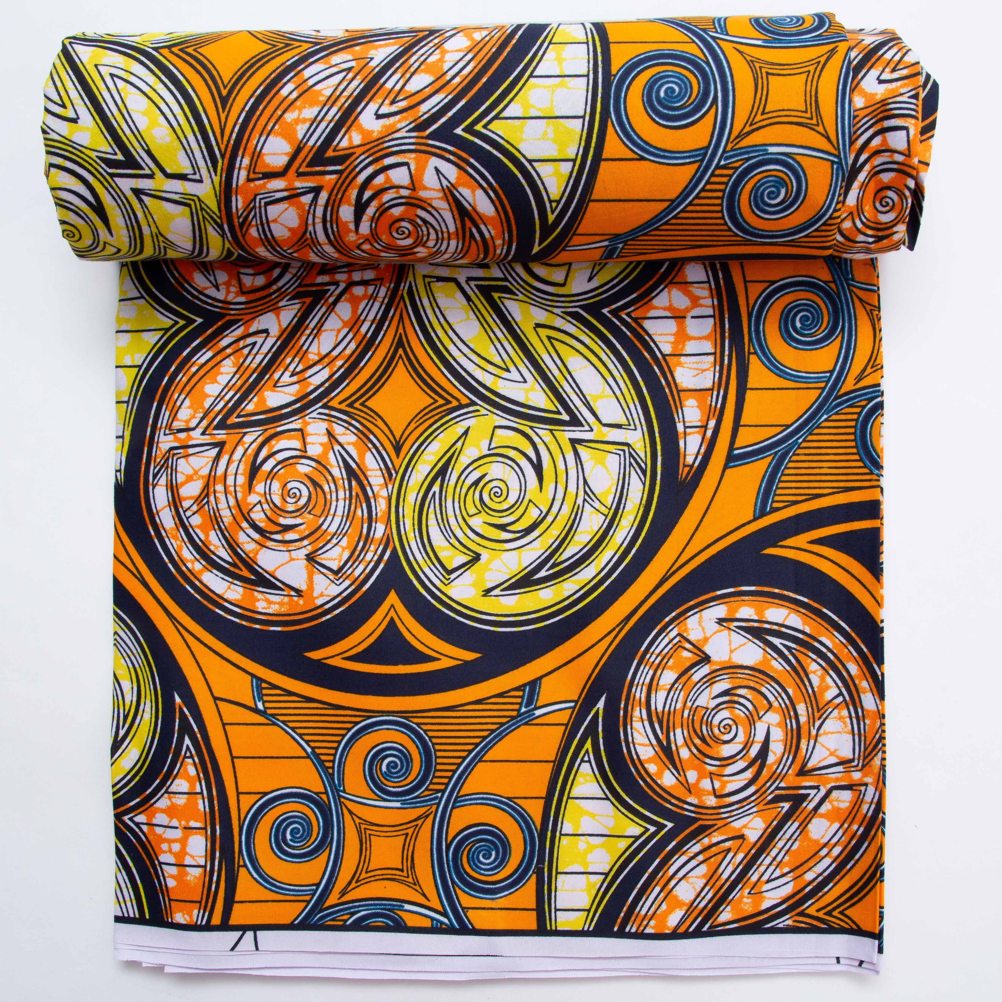 Nigeria Wax Fabric DIY Block D - African Ankara Print reseña y precio