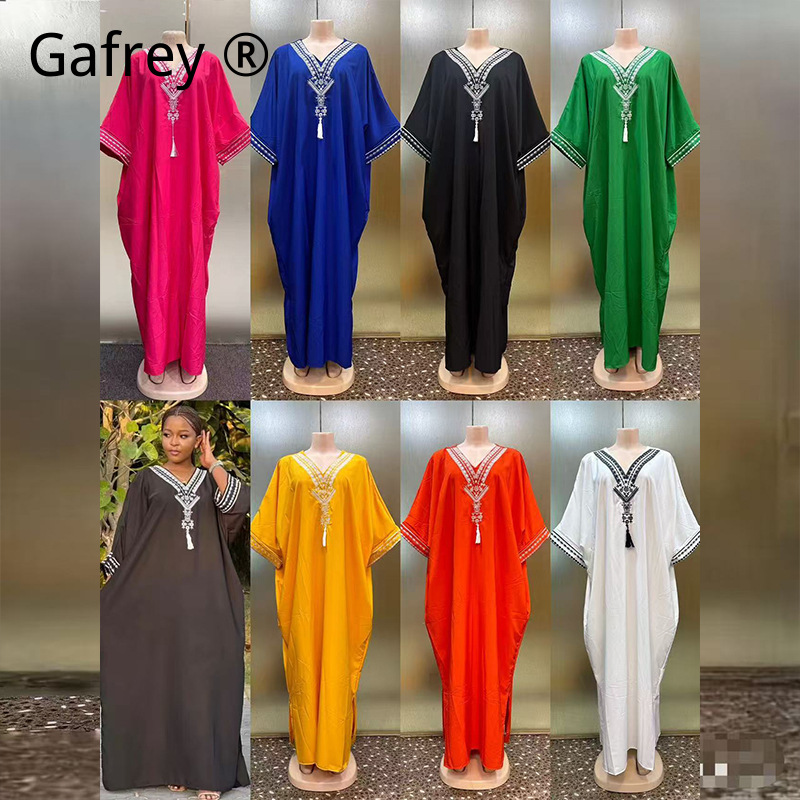 Middle Eastern Printed Abaya W - Ethnic Style Dresses reseña y precio