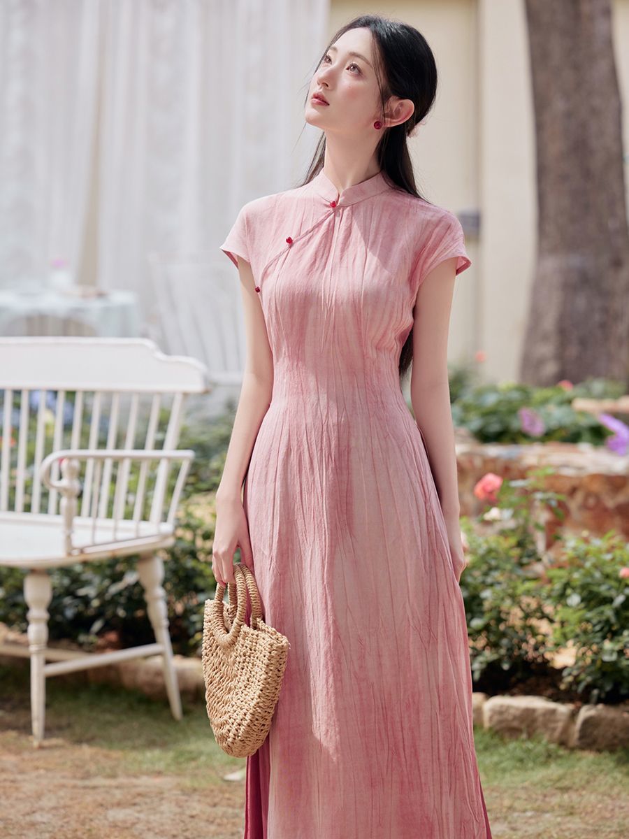 Spring summer vietnam aodai ch - Ao Dai Vietnam Dress reseña y precio
