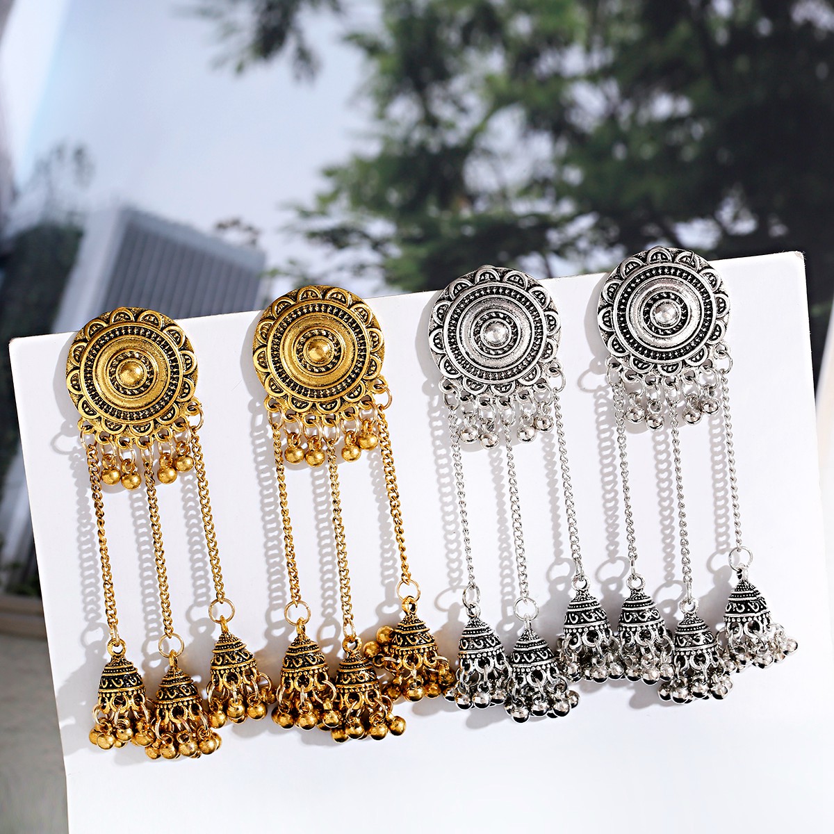 Ethnic Vintage Round Flower Lo - Ethnic Indian Fashion reseña y precio