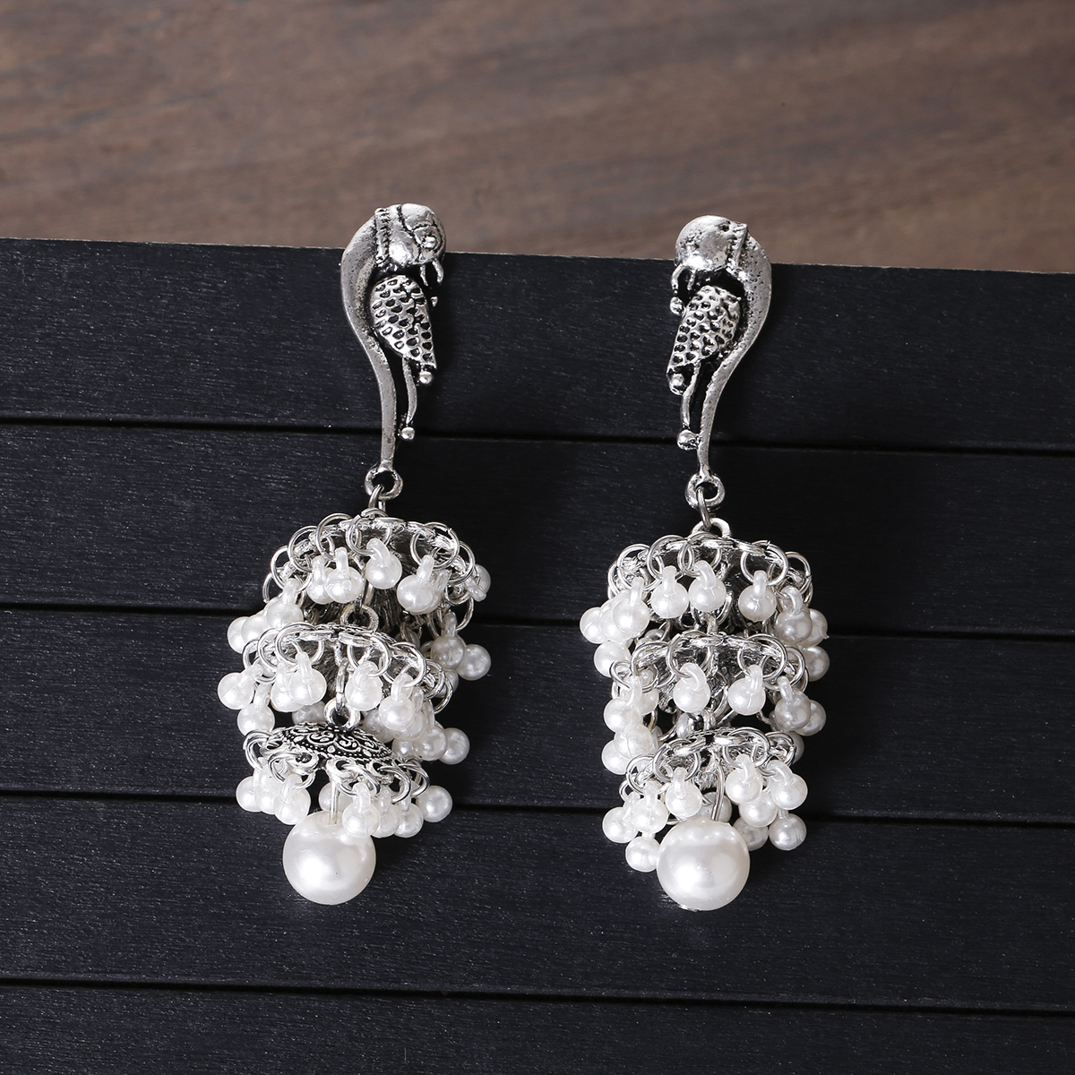 Ethnic Silver Color Peacock Be - Ethnic Indian Fashion reseña y precio