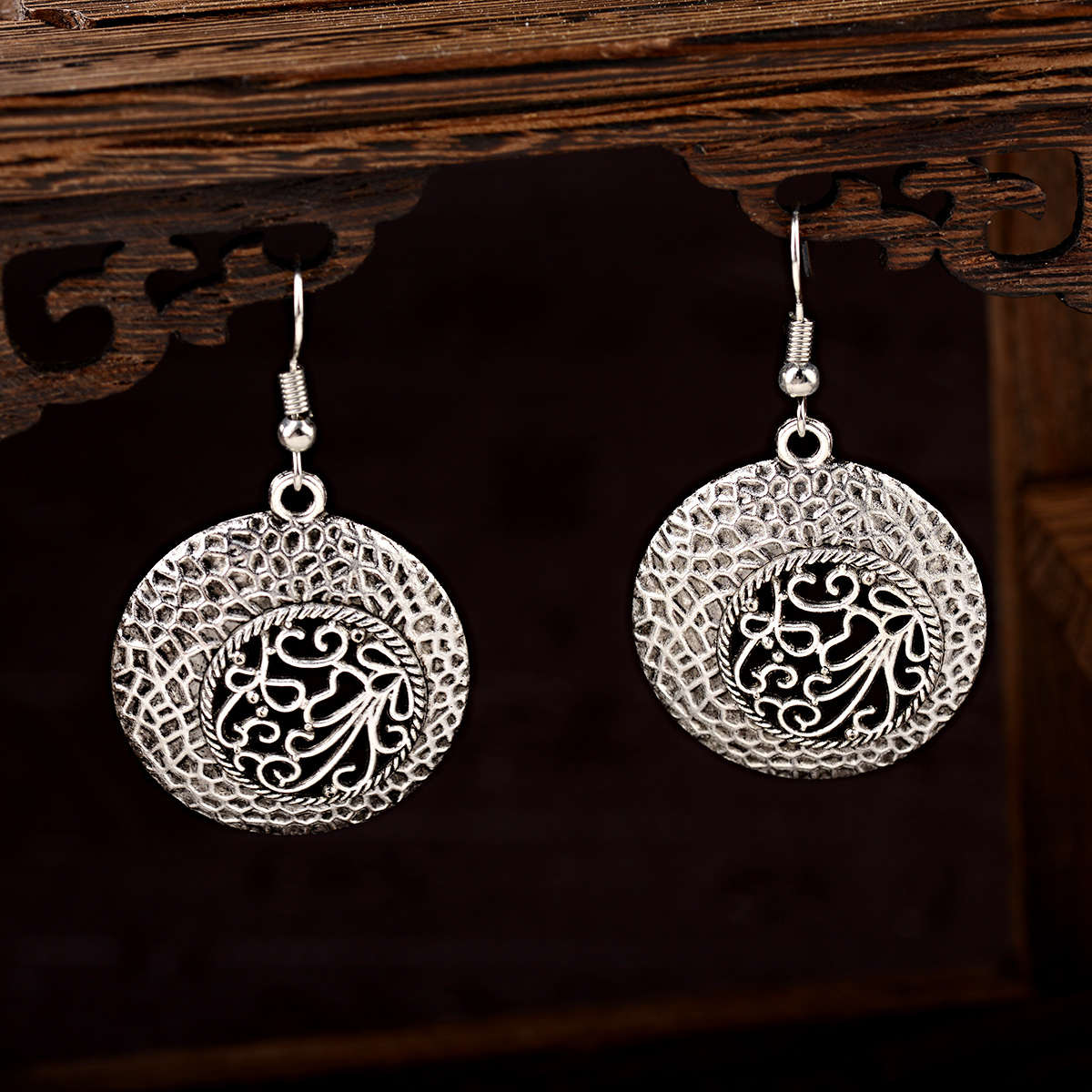Ethnic Silver Color Hollow Afg - Ethnic Indian Fashion reseña y precio