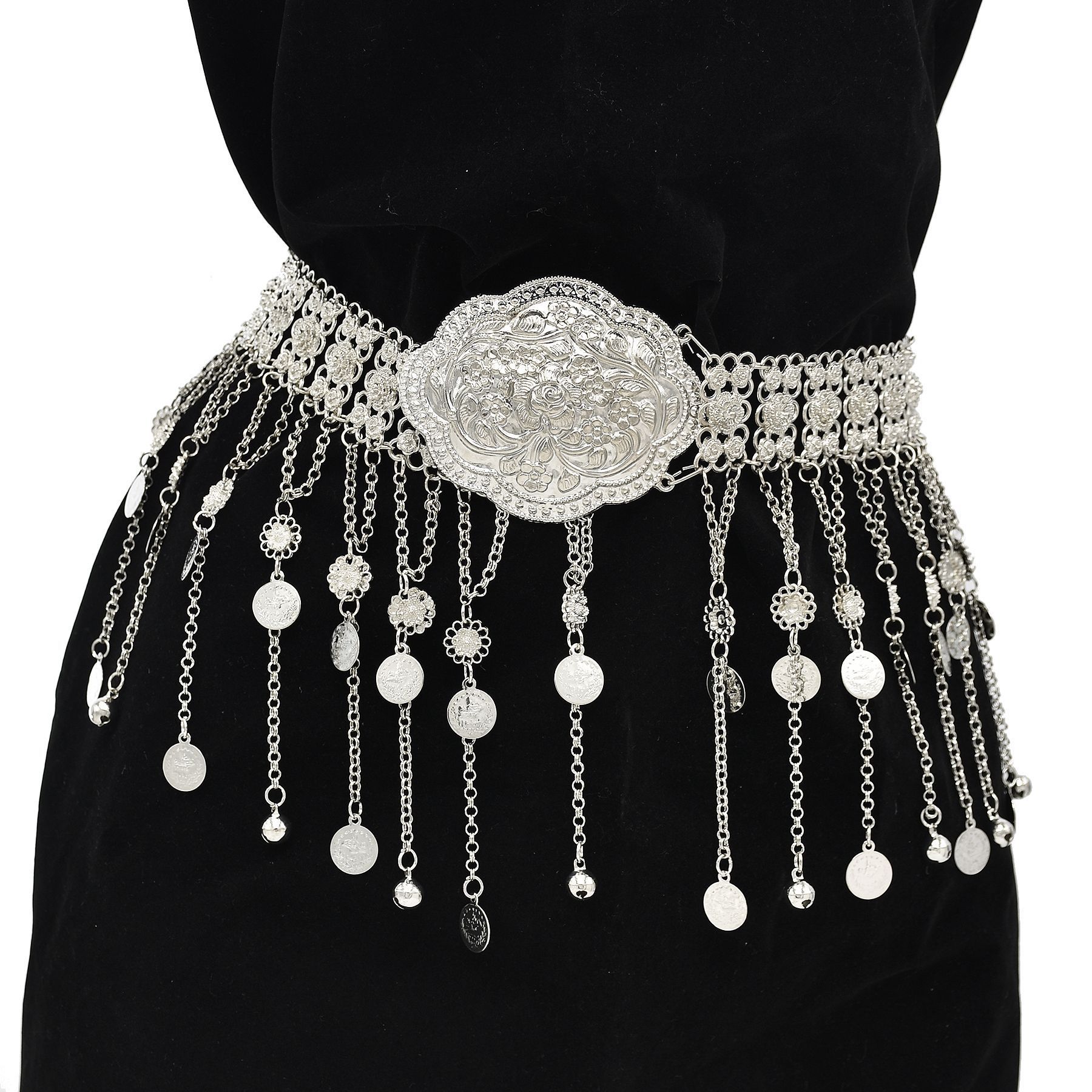 Silver Plated Moroccan Caftan  - Ethnic Indian Fashion reseña y precio