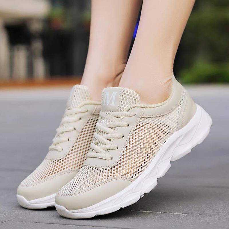 Summer Breathable Sneakers Wom - Ethnic Wear In Fashion Factory reseña y precio