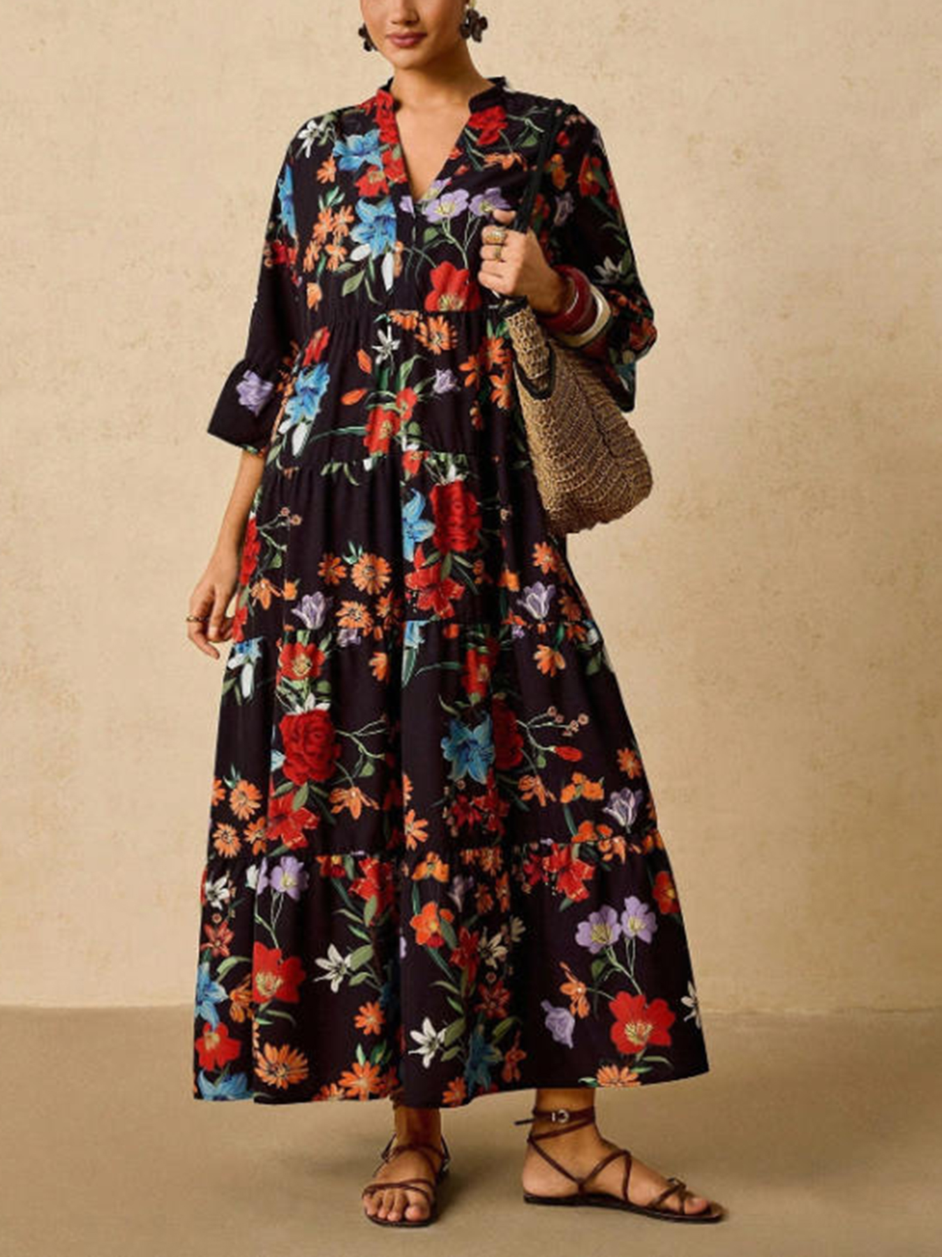 Spring/Summer New Elegant plus - Ethnic Style Dresses reseña y precio