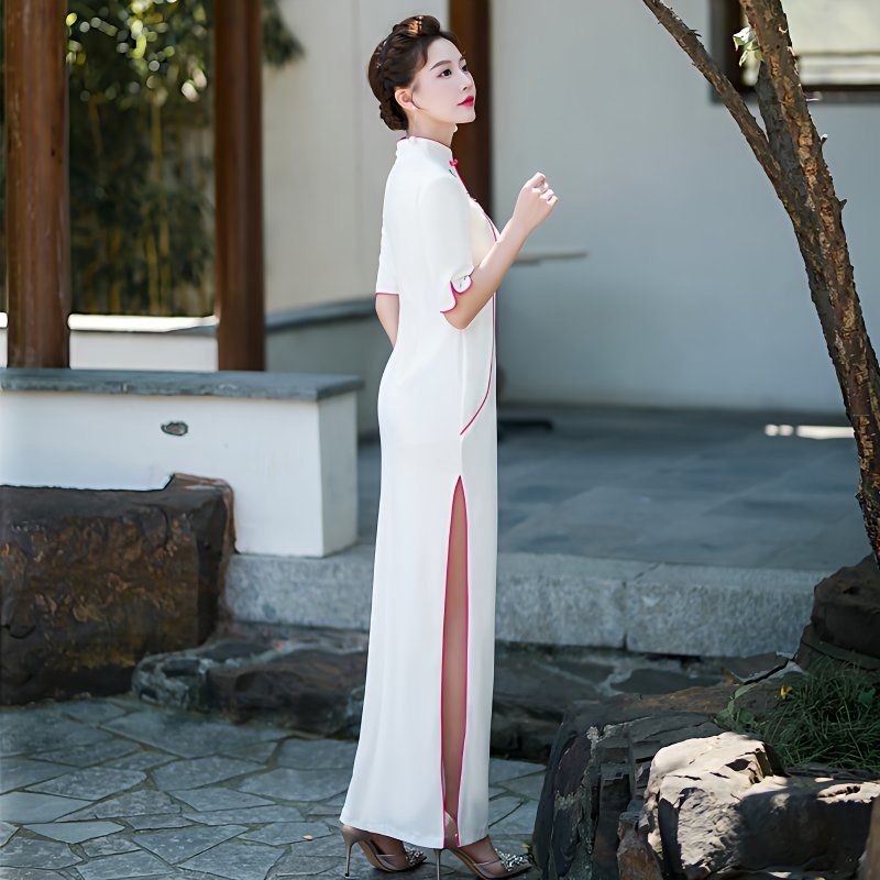 Woman Aodai Vietnam Dress Shor - Ao Dai Vietnam Dress reseña y precio