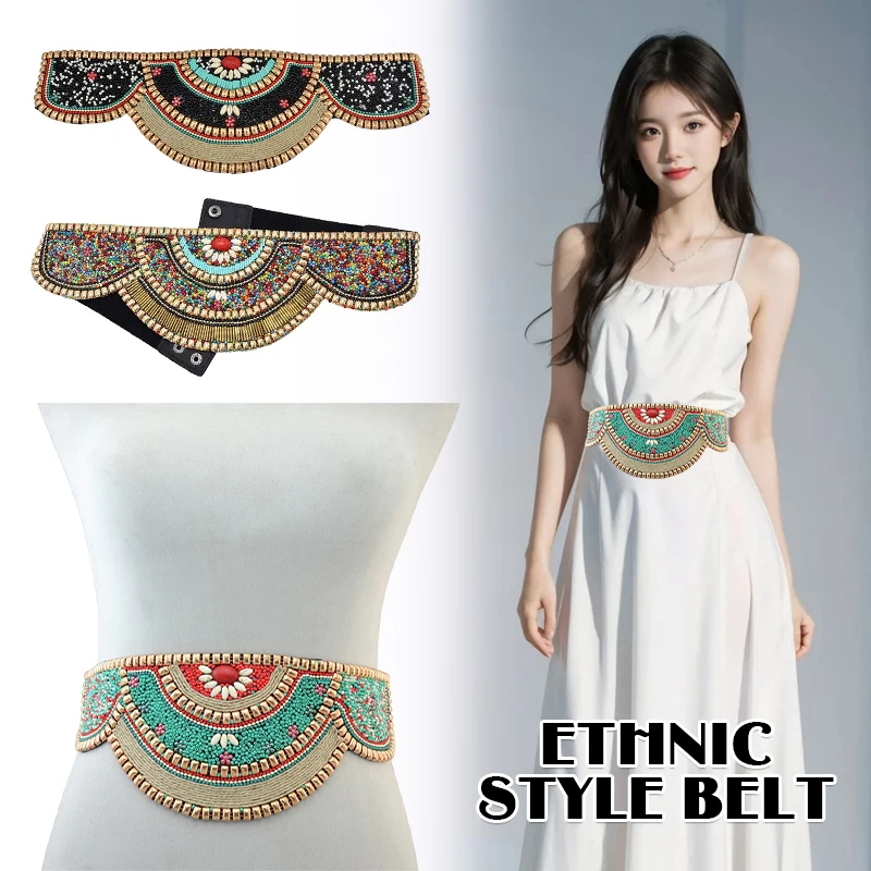 Colorful Waist Beads Girdle Wa - Ethnic Indian Fashion reseña y precio