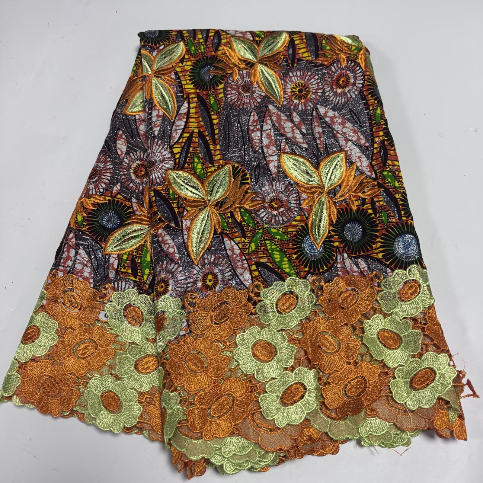 Wax Lace French Lace Guipure W - African Ankara Print reseña y precio