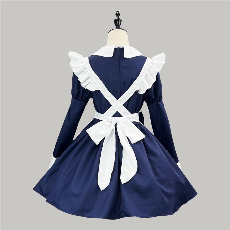 Long Lolita Maid Uniform Dress - Ethnic Style Dresses reseña y precio