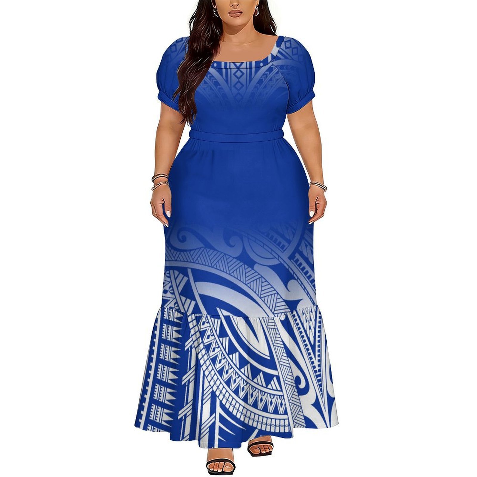 Hot-Selling Elegant V-Neck Lon - Ethnic Style Dresses reseña y precio