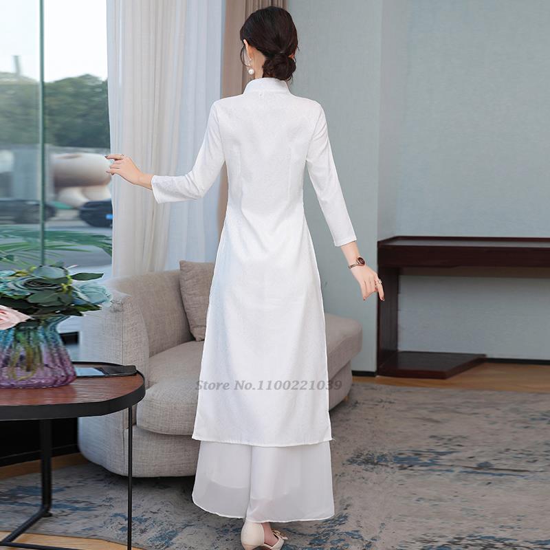 2026 vietnam aodai improved ch - Ao Dai Vietnam Dress reseña y precio