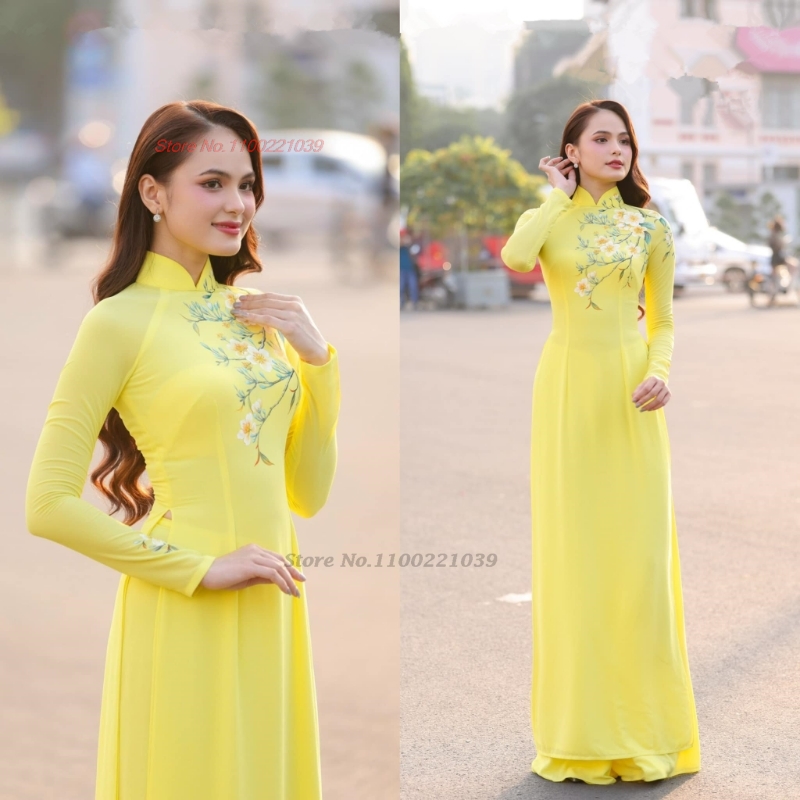 2026 traditional ao dai impro - Ao Dai Vietnam Dress reseña y precio