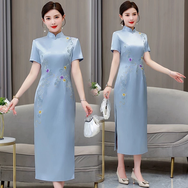 Women Ethnic Style Aodai  Cheo - Ao Dai Vietnam Dress reseña y precio