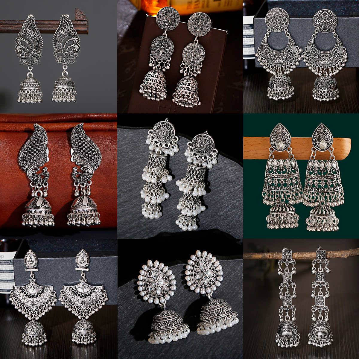 Retro Ethnic Silver Color Turk - Ethnic Indian Fashion reseña y precio