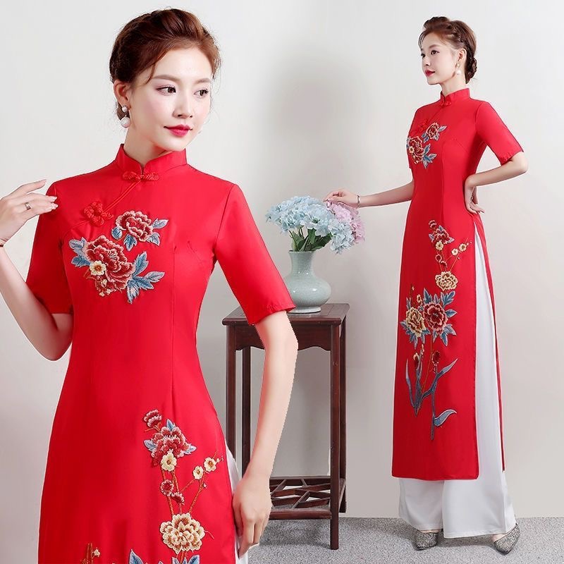 Summer Women Traditional Vietn - Ao Dai Vietnam Dress reseña y precio