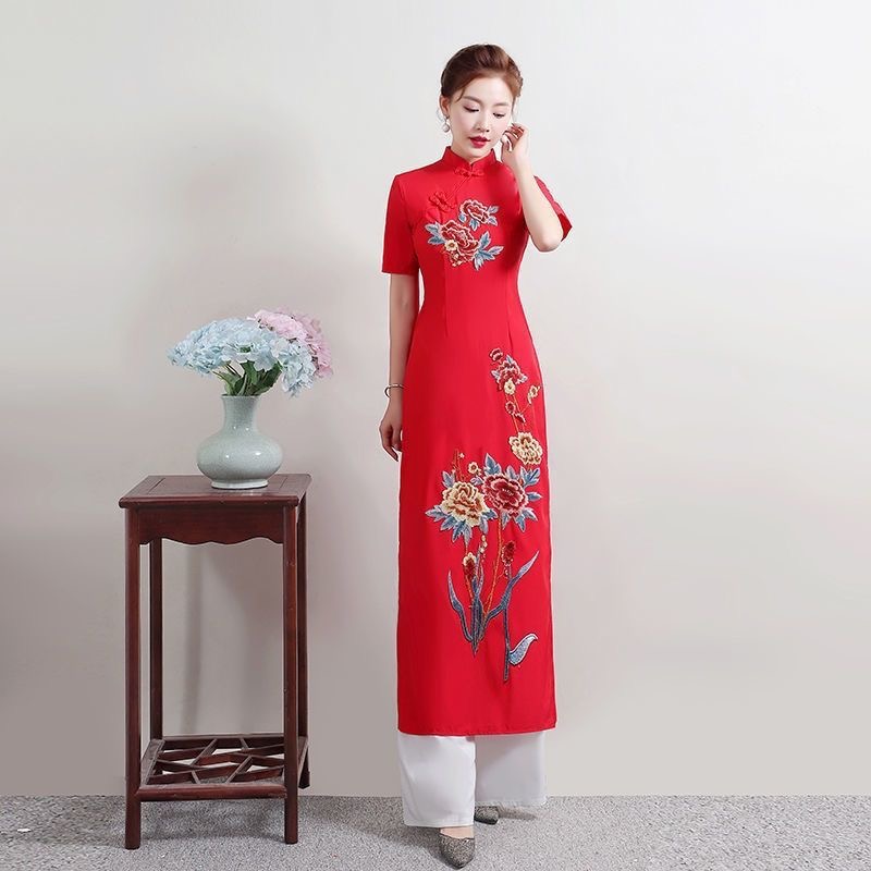 Summer Women Traditional Vietn - Ao Dai Vietnam Dress reseña y precio