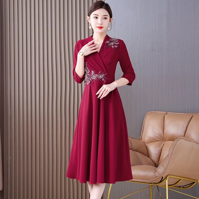 Women Aodai Vietnam Cheongsam  - Ao Dai Vietnam Dress reseña y precio