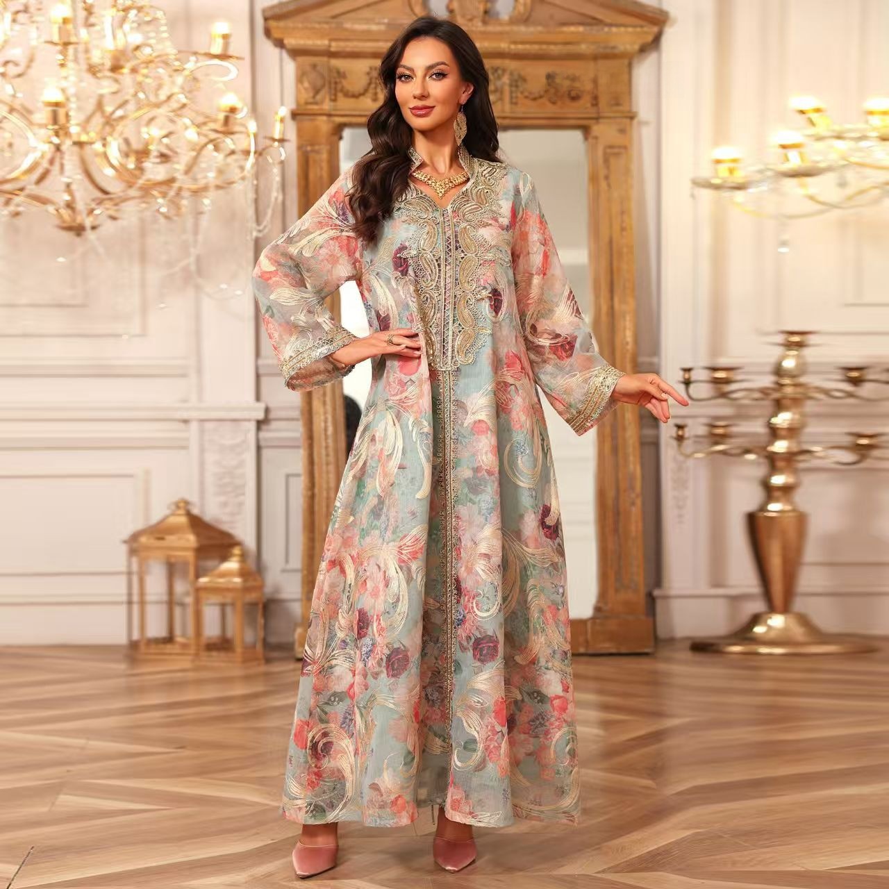 Elegant Ethnic Style Embroider - Ethnic Style Dresses reseña y precio