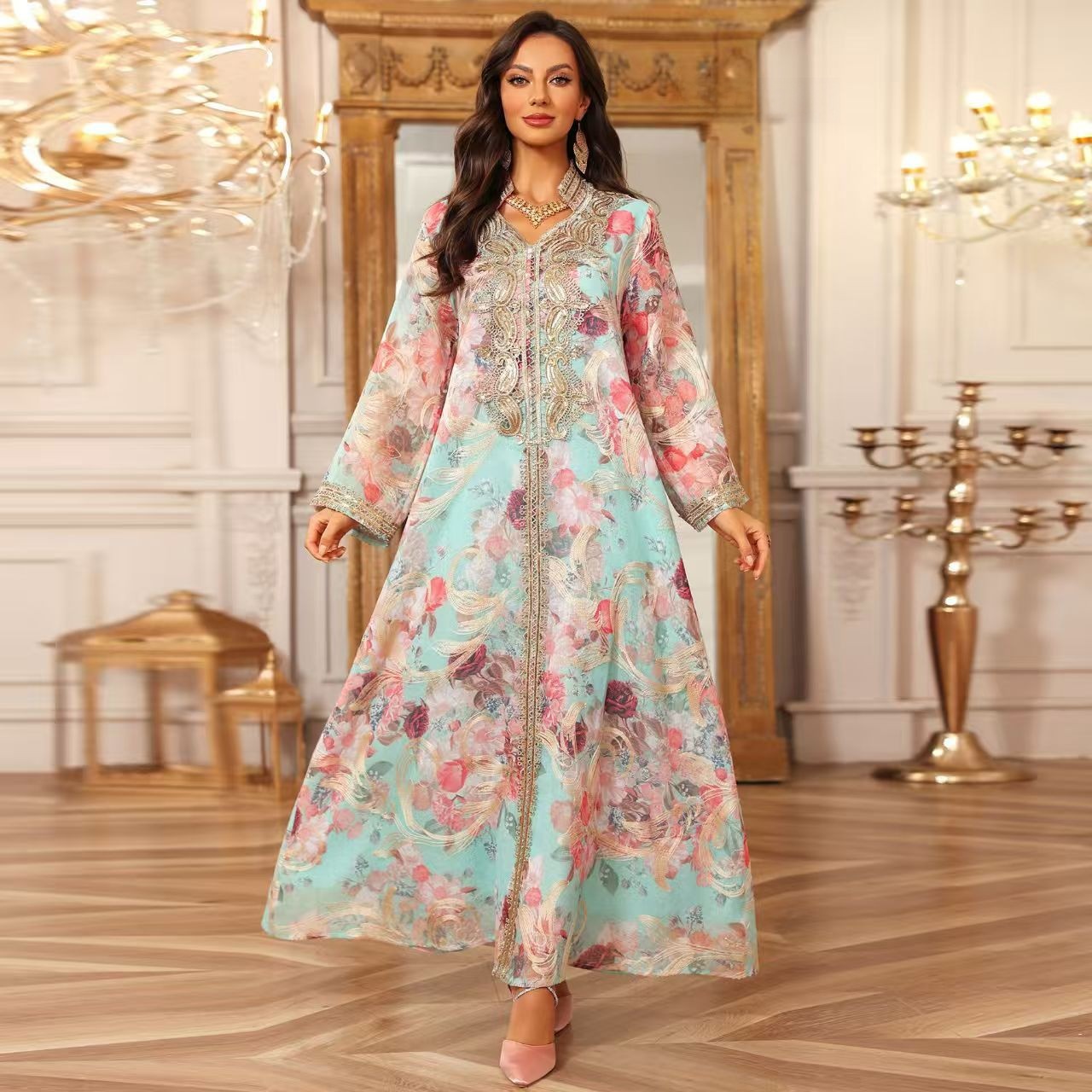 Elegant Ethnic Style Embroider - Ethnic Style Dresses reseña y precio