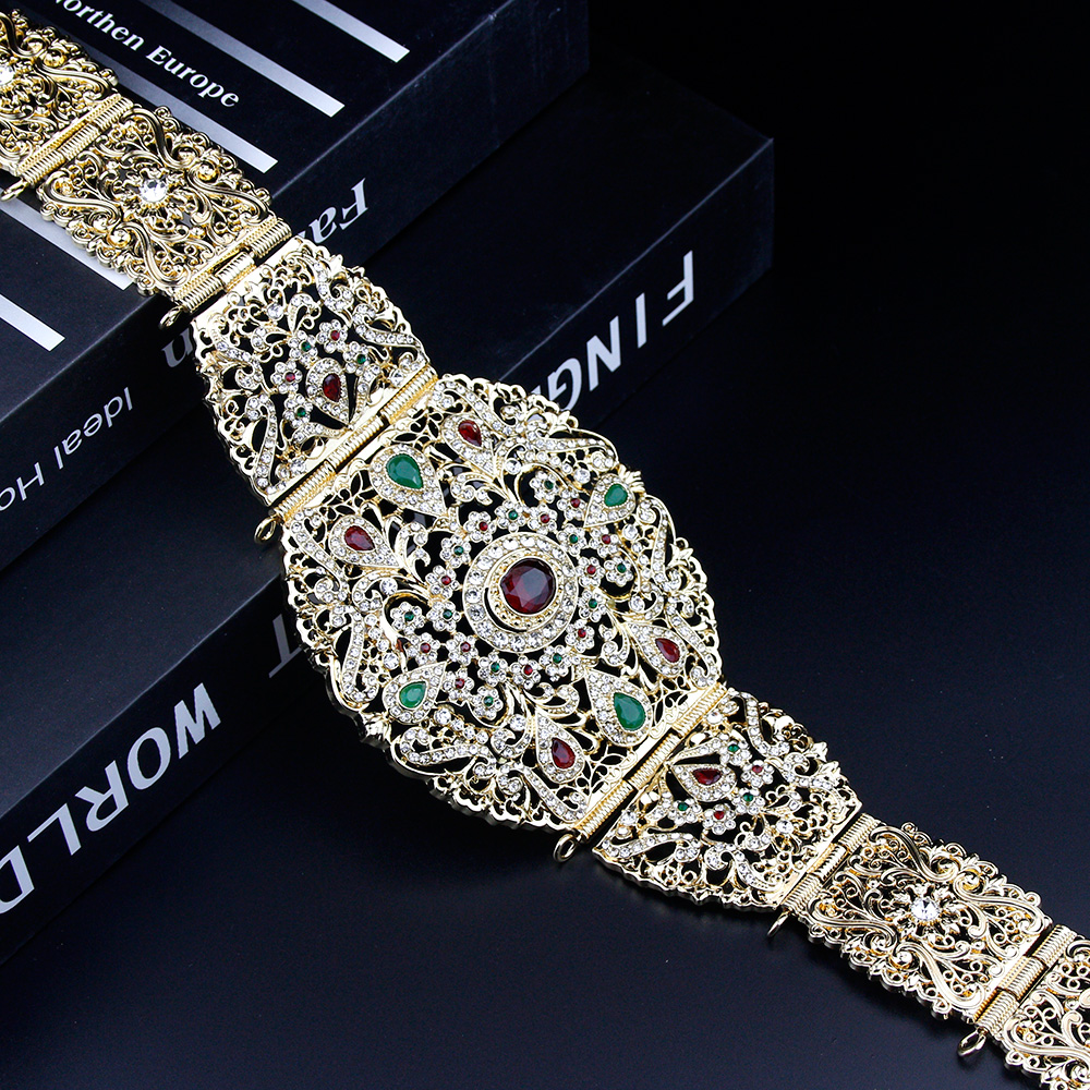 Sunspicems Wide Morocco Belt F - Ethnic Style Dresses reseña y precio