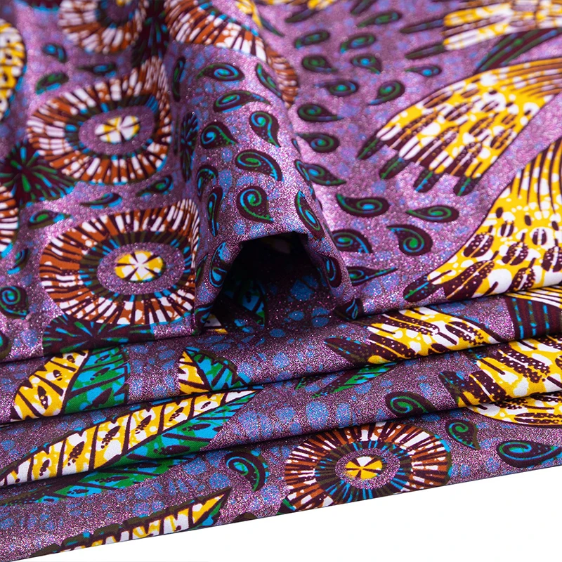 Cotton African Flash Gold Prin - African Ankara Print reseña y precio