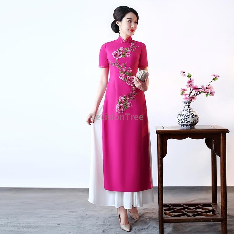 2026 vietnam aodai vintage imp - Ao Dai Vietnam Dress reseña y precio