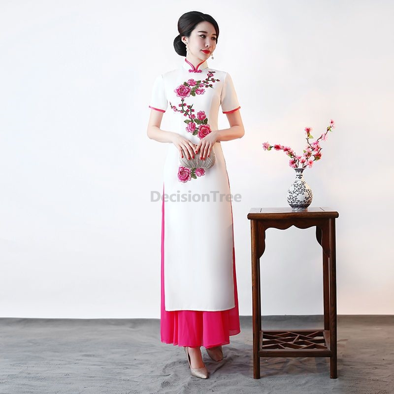 2026 vietnam aodai vintage imp - Ao Dai Vietnam Dress reseña y precio