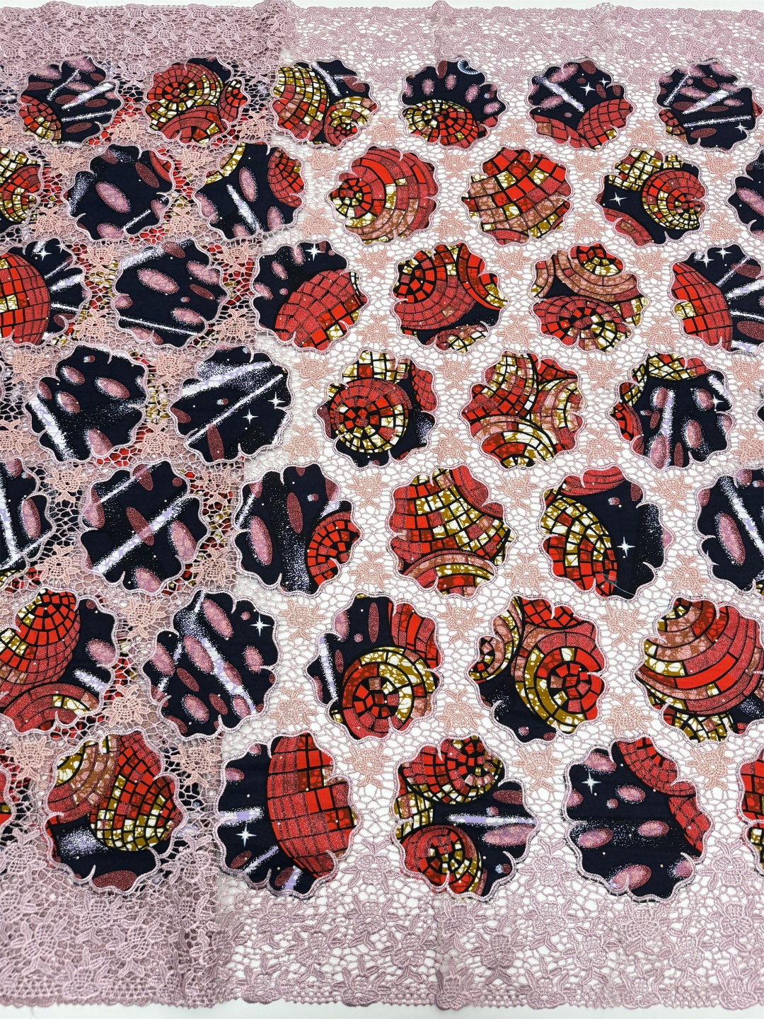 Luxury 5Yards African Wax Broc - African Ankara Print reseña y precio