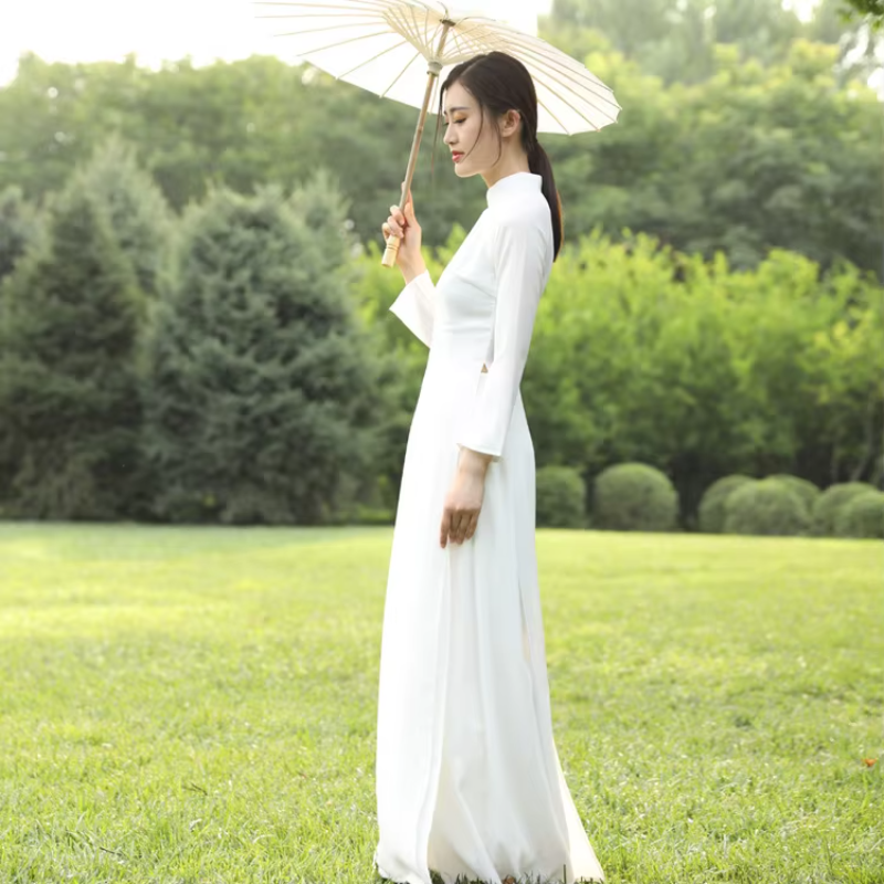 Ao Dai Vietnam Dress Women Tra - Ao Dai Vietnam Dress reseña y precio
