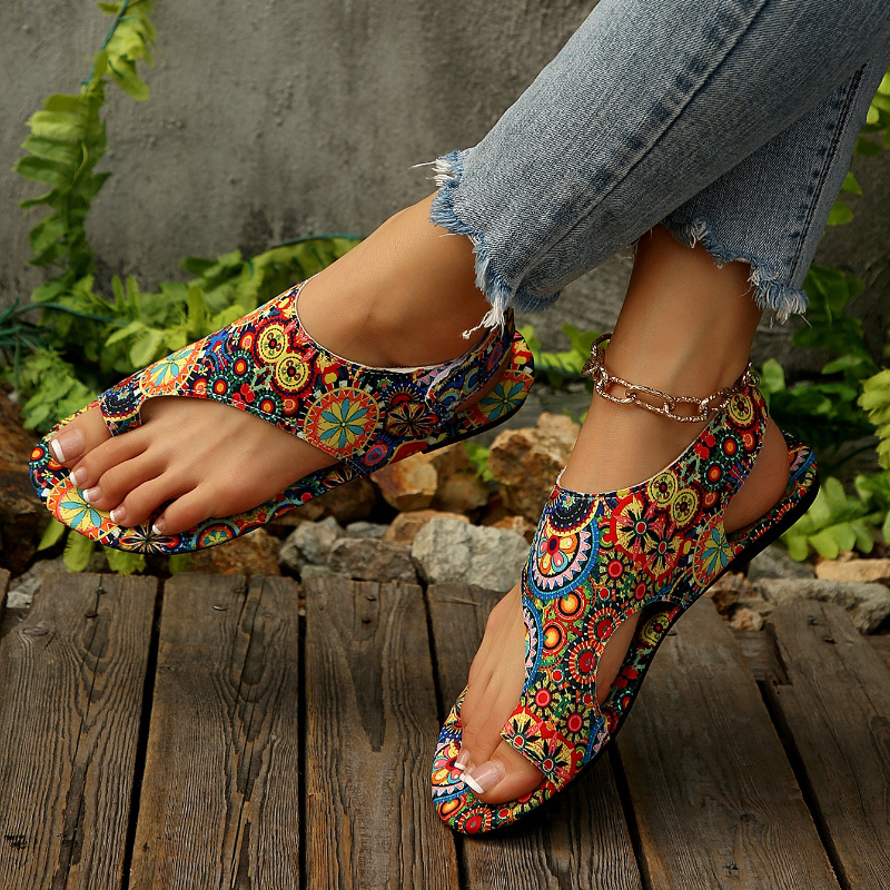 2026 New Bohemian Print Design - Ethnic Style Dresses reseña y precio