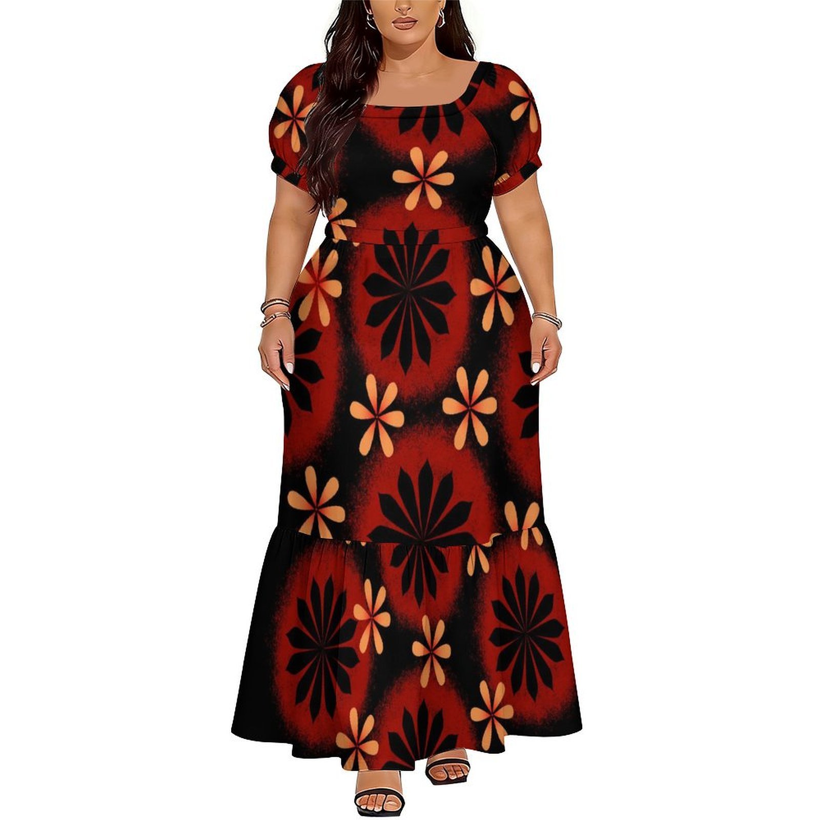 Comfortable Women's Short-Slee - Ethnic Style Dresses reseña y precio